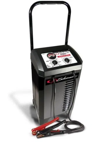 SC1445 – SCHUMACHER Battery Charger, For 6 Or 12 Volt Batteries Manual Battery Charger 120 Volt Power Supply 250 Amp ...